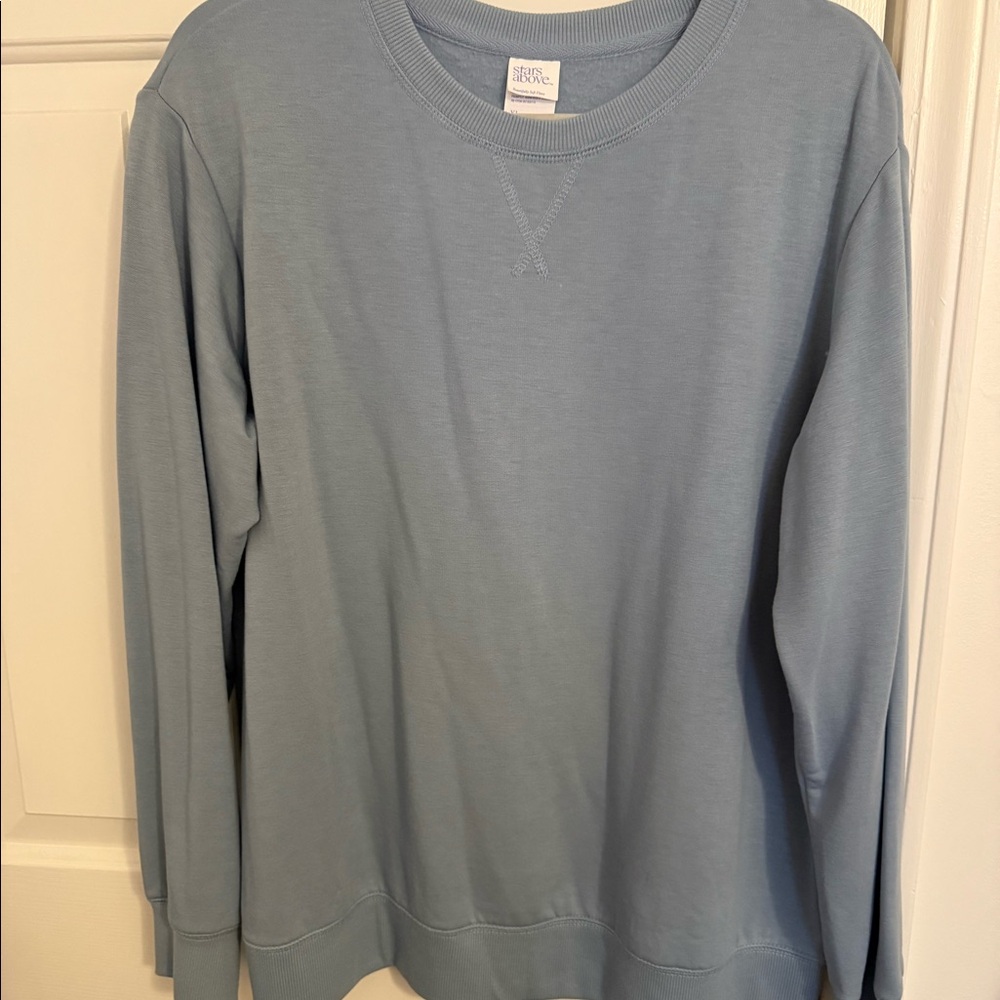 Blue Stars Above Crewneck